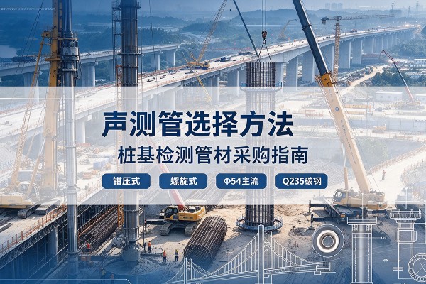 怀宁声测管选型标准