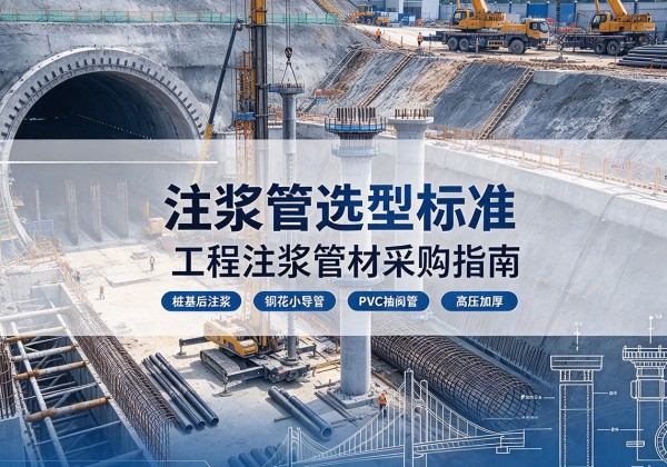怀宁注浆管选型标准